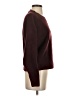 Zara Color Block Burgundy Pullover Sweater Size XS - photo 4