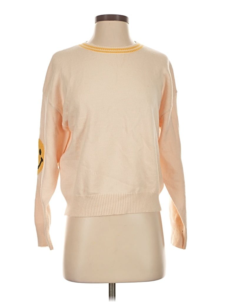 Pre-owned Thml Pullover Sweater In Brown