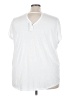 Avenue White Short Sleeve Top Size 30 - 32 Plus - photo 2