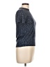 Old Navy Tweed Blue Short Sleeve Turtleneck Size 10 - 12 - photo 4