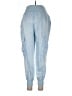 Cinq à Sept 100% Cupro Blue Cargo Pants Size L - photo 2