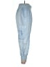 Cinq à Sept 100% Cupro Blue Cargo Pants Size L - photo 4