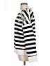 Calligraphie 100% Cotton Stripes Ivory Pullover Sweater Size L - photo 5