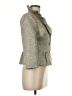 Kay Unger Tweed Gray Wool Blazer Size 8 - photo 4
