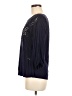 Solitaire 100% Rayon Blue 3/4 Sleeve Blouse Size M - photo 5
