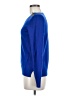 Tahari 100% Merino Wool Blue Wool Pullover Sweater Size M - photo 5