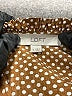 Ann Taylor LOFT Polka Dots Brown Long Sleeve Blouse Size S - photo 7