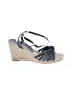 Tory Burch Blue Wedges Size 10 - photo 1