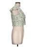 Midnight Sky Green Short Sleeve Top Size L - photo 4