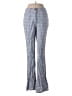 ASOS 100% Cotton Checkered-gingham Blue Casual Pants Size 6 - photo 1
