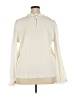 Ann Taylor Ivory Long Sleeve Blouse Size XXL - photo 2
