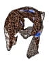 Superdown 100% Polyester Animal Print Brown Tan Scarf Size P (petite) - photo 1