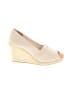 Wanted Ivory Tan Wedges Size 6 - photo 1