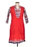 Assorted Brands 100% Cotton Red 3/4 Sleeve Top Size XL - photo 1