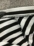 Unbranded Stripes Black Casual Skirt Size M (estimated) - photo 4