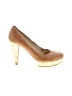 MICHAEL Michael Kors Gold Tan Heels Size 8 1/2 - photo 1