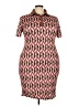 Shein Chevron-herringbone Brown Casual Dress Size 3X - photo 1