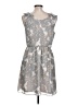 Gap Outlet 100% Polyester Camo Gray Cocktail Dress Size 12 - photo 2