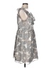 Gap Outlet 100% Polyester Camo Gray Cocktail Dress Size 12 - photo 4