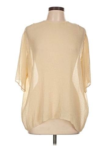 Mansur Gavriel Short Sleeve Blouse (view 1)