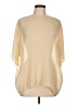 Mansur Gavriel Solid Ivory Short Sleeve Blouse Size EU 44 / US 14 - photo 1