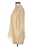 Mansur Gavriel Solid Ivory Short Sleeve Blouse Size EU 44 / US 14 - photo 5