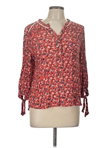 Seven7 3/4 Sleeve Blouse (view 1)
