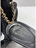 Gucci Black Leather Sandals Size 5 1/2 - photo 4