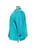 Catherines Teal 3/4 Sleeve Button-Down Shirt Size 4X - photo 5