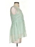 Lauren Conrad 100% Polyester Green Sleeveless Blouse Size XS - photo 4