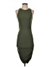 Assorted Brands Solid Green Casual Dress Size S - photo 1