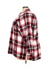 Cato 100% Cotton Plaid Red 3/4 Sleeve Button-Down Shirt Size 22 - 24 Plus - photo 5