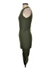 Assorted Brands Solid Green Casual Dress Size S - photo 5