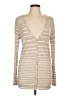Three Dots Tan Long Sleeve Top Size L - photo 1