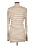 Three Dots Tan Long Sleeve Top Size L - photo 2