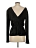 BCBGMAXAZRIA Black Long Sleeve Top Size S - photo 2