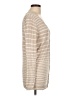 Three Dots Tan Long Sleeve Top Size L - photo 4