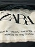 Zara Solid Black Snow Jacket Size L - photo 6