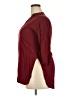 Unbranded Burgundy 3/4 Sleeve Blouse Size XXL - photo 5