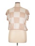 Unbranded Tan Short Sleeve Blouse Size XL - photo 1