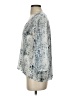 Matison Stone 100% Polyester Blue 3/4 Sleeve Blouse Size XS - photo 5