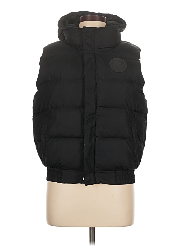 Pre-owned Fabletics Snow Jacket In Black