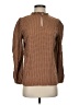 Ann Taylor LOFT Polka Dots Brown Long Sleeve Blouse Size S - photo 1