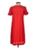 Zara Basic Solid Red Casual Dress Size XS - photo 2
