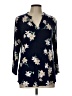 Assorted Brands Blue 3/4 Sleeve T-Shirt Size L - photo 1