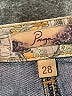 Paige Chevron-herringbone Blue Jeans Size 28 waist - photo 7