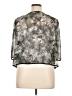 Dana Buchman for Kohls 100% Polyester Silver Black Vest Size XL - photo 2
