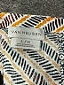 Van Heusen Color Block Brown Short Sleeve Blouse Size L - photo 7