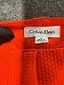 Calvin Klein 100% Polyester Solid Orange Shorts Size 2 - photo 3