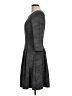 Max Studio Chevron-herringbone Gray Cocktail Dress Size M - photo 5